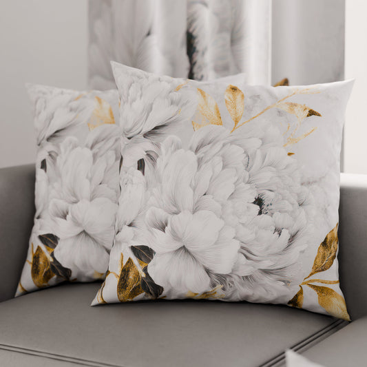 Cuscini, Copricuscini Divano, Cuscini Arredo in Stampa Digitale White Peony