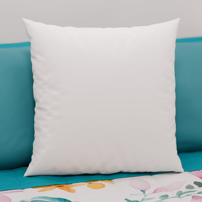 Cuscini, Copricuscini Divano, Cuscini Arredo in Tinta Unita Tiffany/Bianco