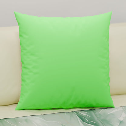 Cuscini, Copricuscini Divano, Cuscini Arredo in Tinta Unita Verde Mela/Panna