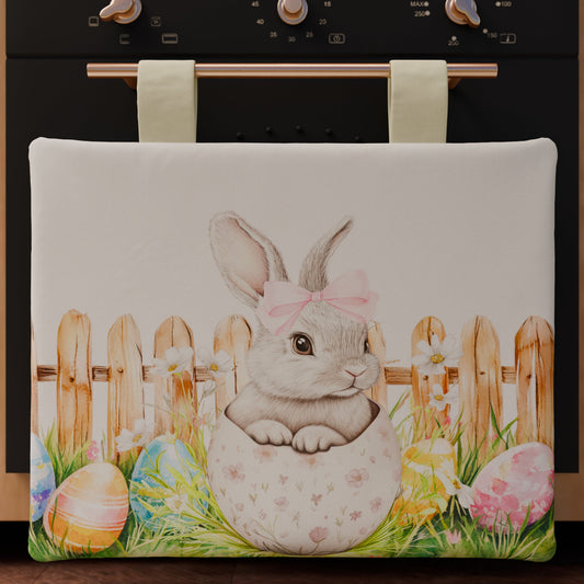 Copriforno Pasqua per Cucina in Stampa Digitale Tutu Bunny
