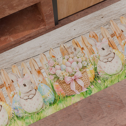 Tappeto Cucina Pasqua Antiscivolo Passatoia Pasqua Cucina lavabile Tutu Bunny