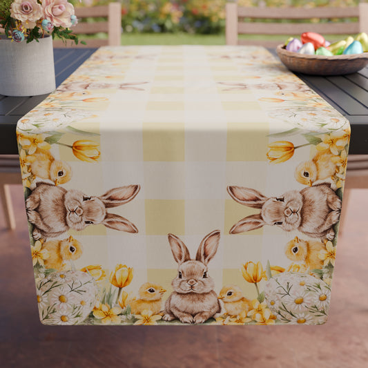 Runner Tavola Pasqua, Tovaglia Runner Pasqua, Runner Cucina Sunny Bloom