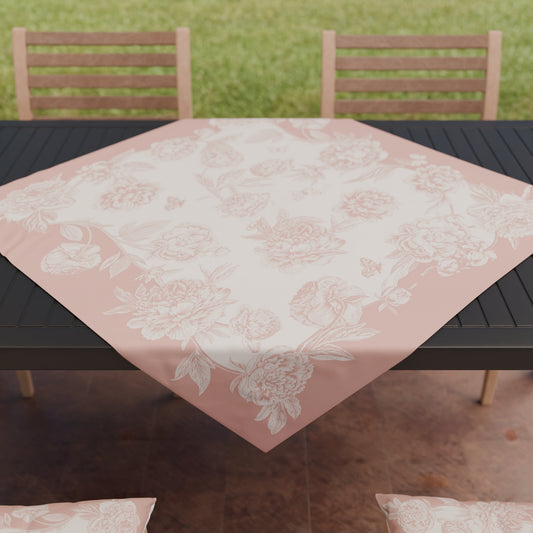 Centrotavola Moderno Cucina in Stampa Digitale Peonie Cipria