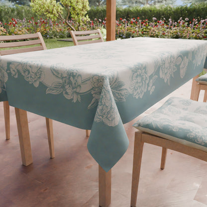 Tovaglia da tavola Antimacchia, Copritavolo da Cucina Peonie Tiffany