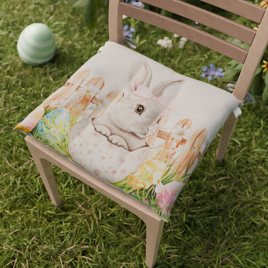 Cuscini Pasqua per Sedie Coprisedia Pasqua 6 Pezzi Tutu Bunny