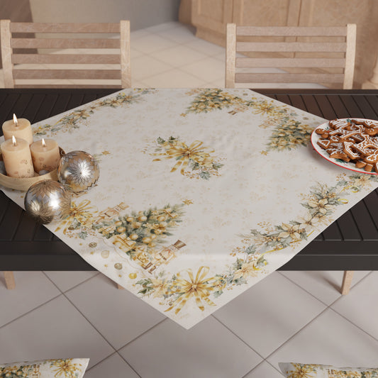 Centrotavola Natalizio per Cucina in Stampa Digitale Xmas Gold