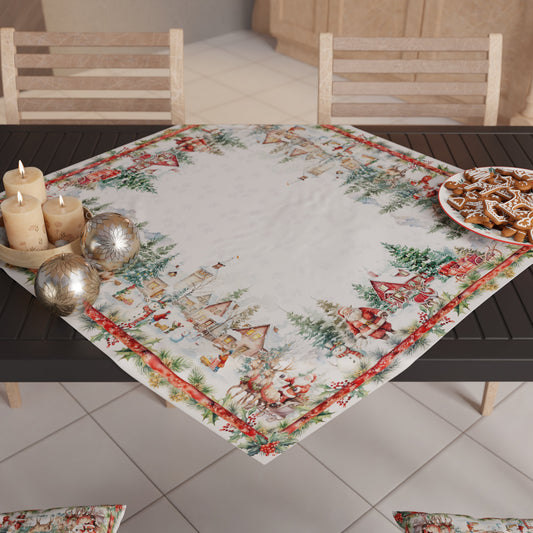 Centrotavola Natalizio per Cucina in Stampa Digitale Xmas Santa's Land